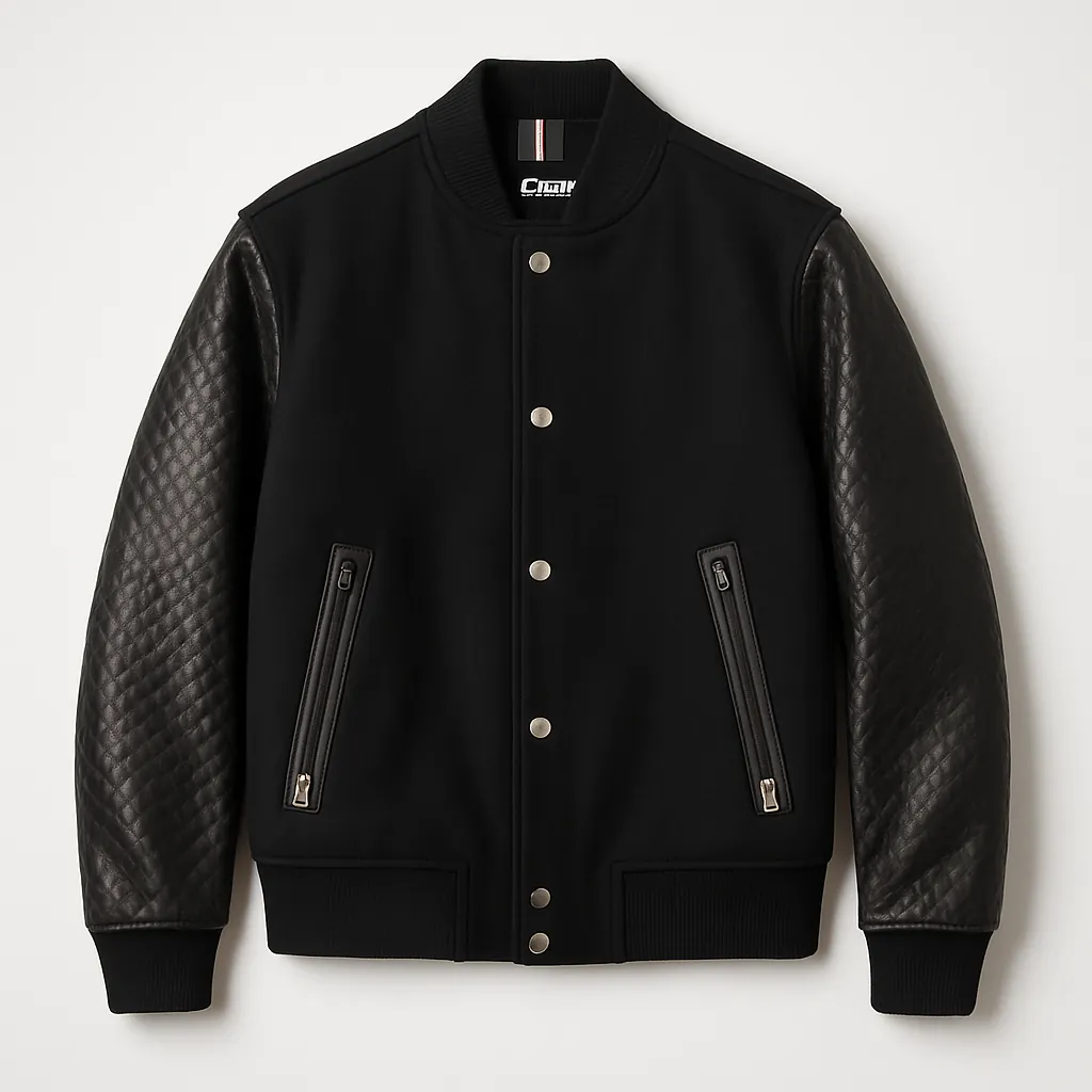 Varsity jacket generated with AWA